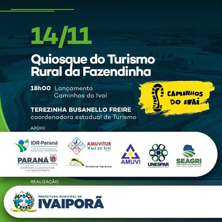 EXPOSIÇÃO AGROPECUÁRIA E INDUSTRIA- 19ª EXPOLAVE -IVAIPORÃ-PR

